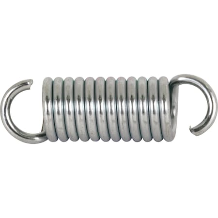 Prime-Line Extension Spring, 1/2 in. x 1-5/8 in. x 0.080 in. Wire Diameter, PK2 SP 9613